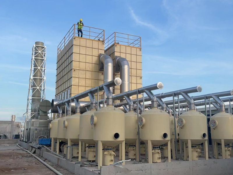 heavy duty baghouse dust collector for high dust load and large airflow industrial systems