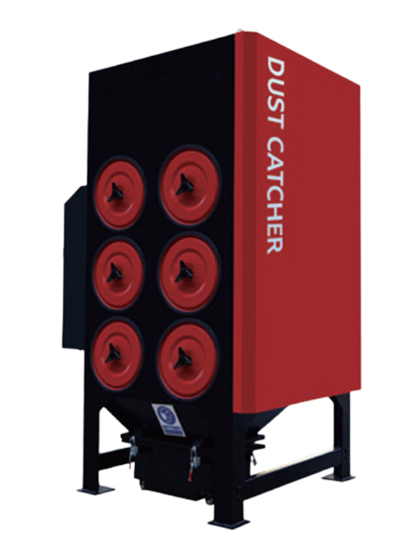 Dust collection system solution for industrial air filtration