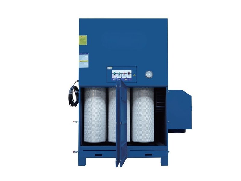 Portable cartridge dust collector for welding and small workshop dust extraction