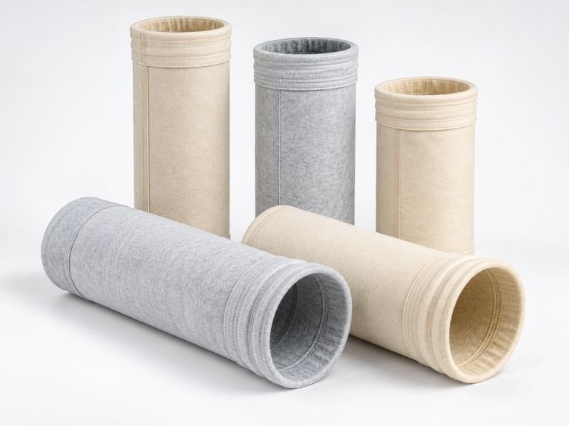 Industrial dust collector filter bags