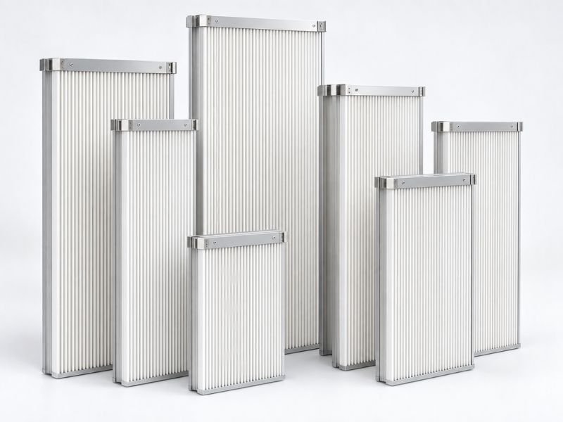 Industrial sintered plate filters