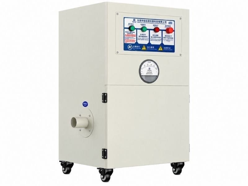 SG series high-vacuum industrial dust collector with pulse-jet filter cleaning