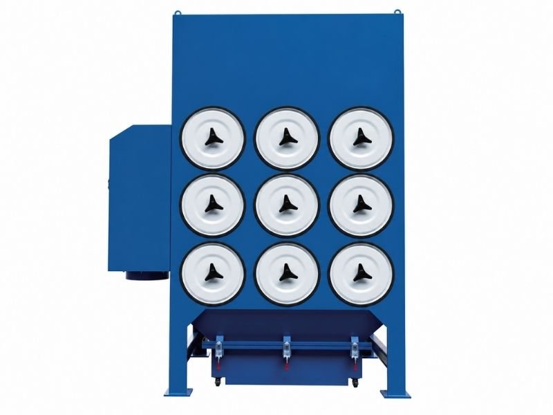 SK series industrial dust collector for sheet metal laser cutting applications