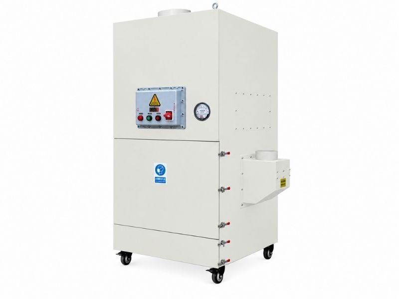 ST series medium-to-high-pressure industrial dust collector for local dust extraction